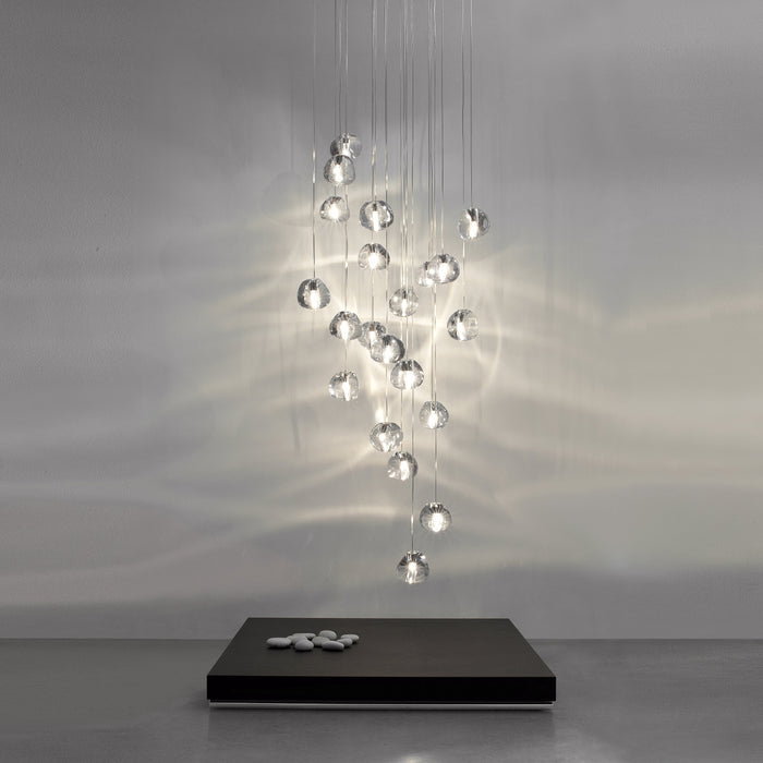 Cherry Crystal Pendant Lamp.