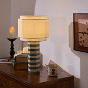 Modari Striped Stone Table Lamp-DWHOME