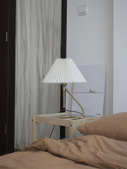 Levitate Pleated Table Lamp-DWHOME