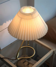 Levitate Pleated Table Lamp-DWHOME
