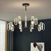 Modern Acrylic Led Chandelier with Remote Control.