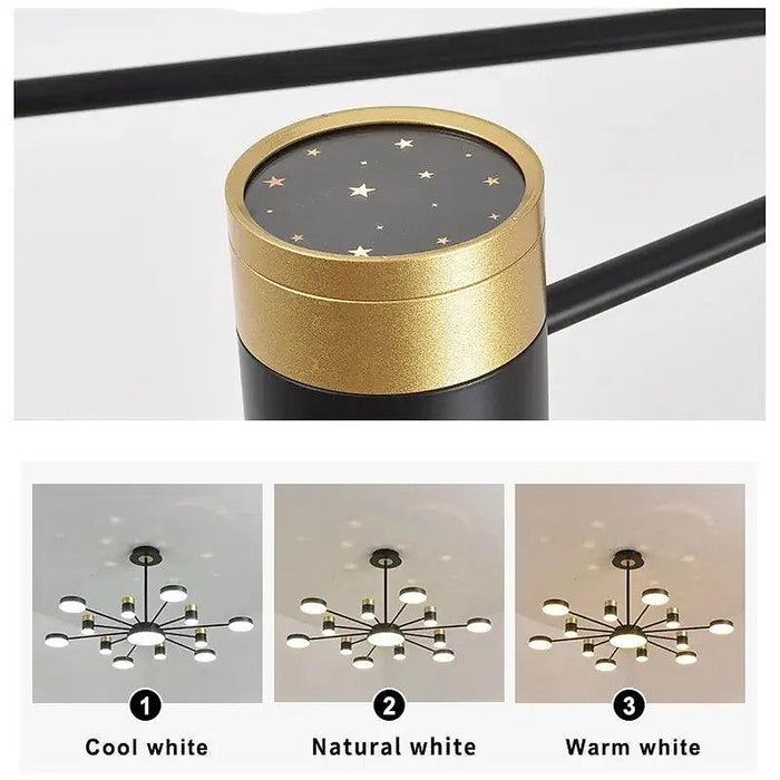 Asya Modern Lighting Fixtures Chandeliers 9/13 Heads-DWHOME