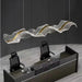 Modern Ocean Wave Pendant Chandelier for Kitchen.