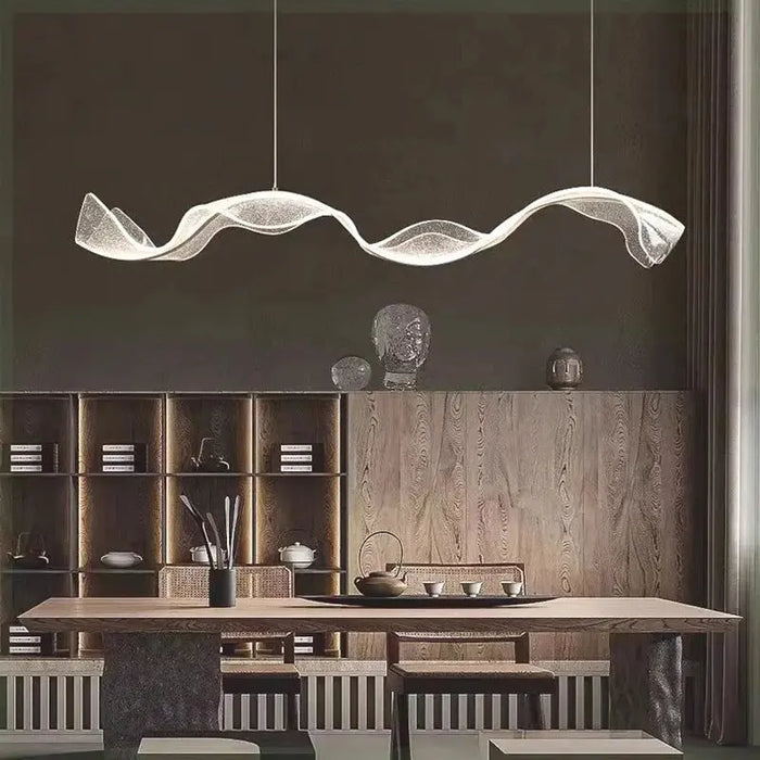 Modern Ocean Wave Pendant Chandelier for Kitchen.