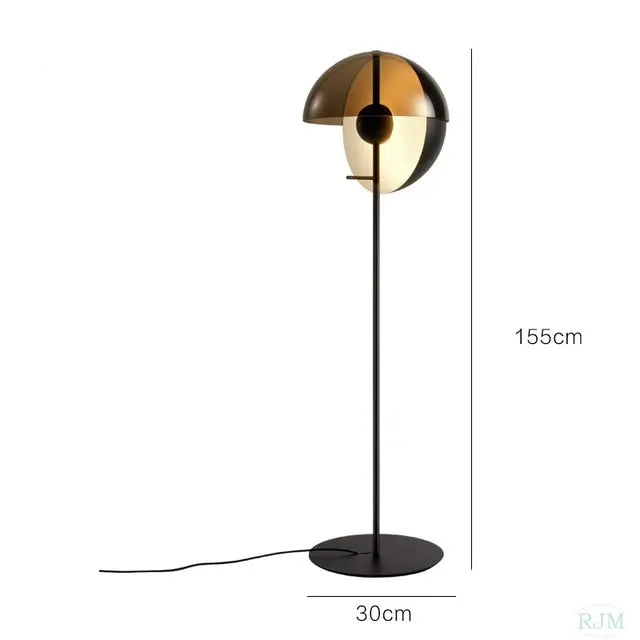 Modern Teardrop Floor Lamp.