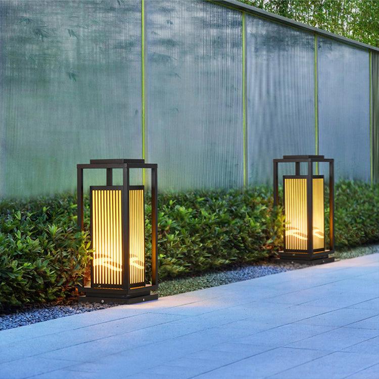 Square Cage Outdoor Light-DWHOME