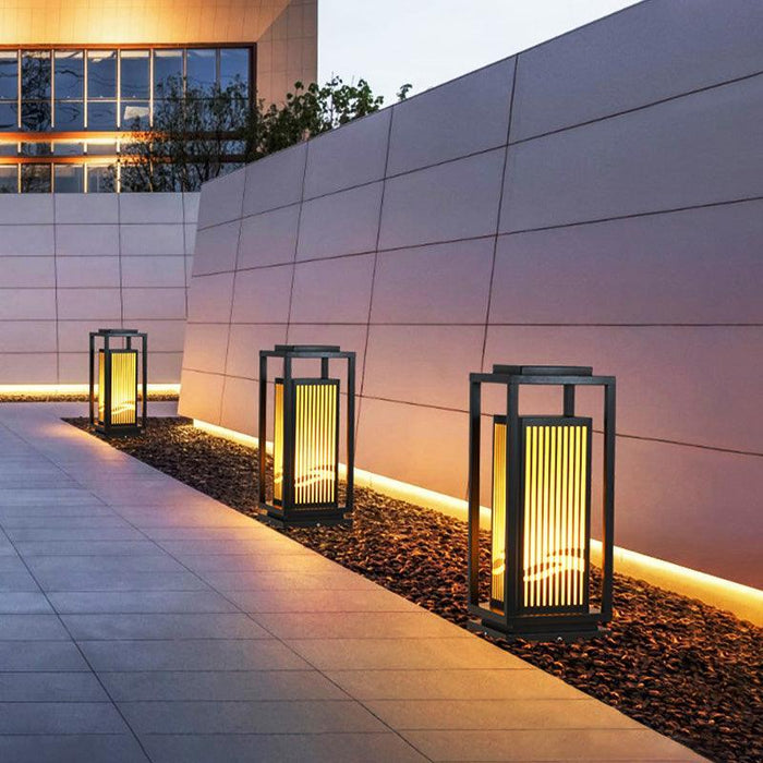 Square Cage Outdoor Light-DWHOME