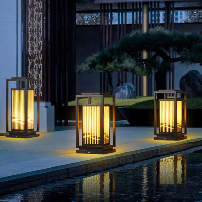 Square Cage Outdoor Light-DWHOME
