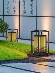 Square Cage Outdoor Light-DWHOME