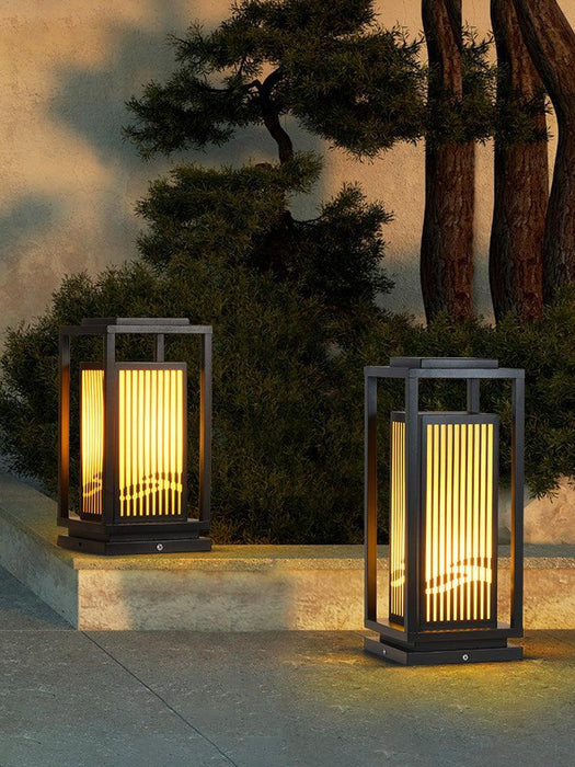 Square Cage Outdoor Light-DWHOME