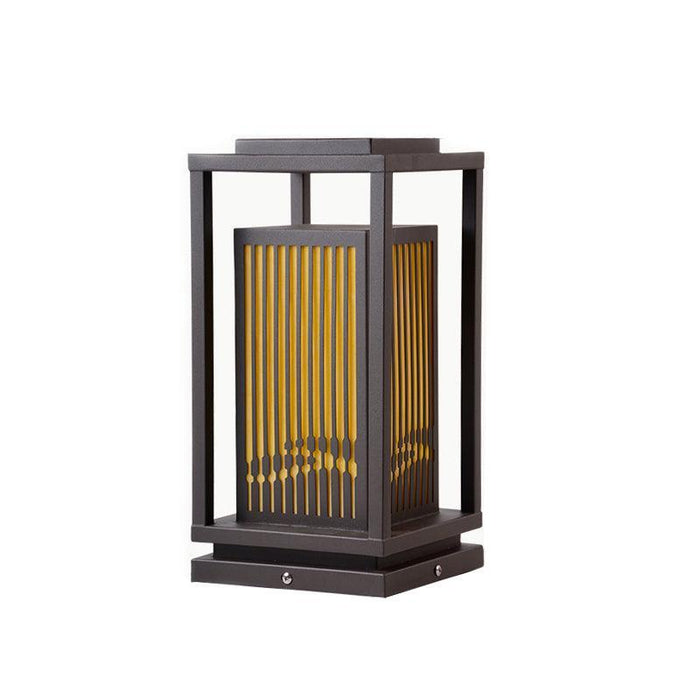 Square Cage Outdoor Light-DWHOME