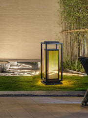 Square Cage Outdoor Light-DWHOME