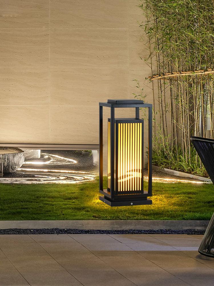 Square Cage Outdoor Light-DWHOME