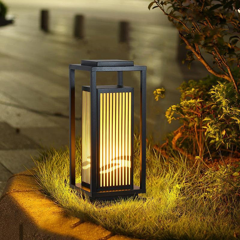 Square Cage Outdoor Light-DWHOME