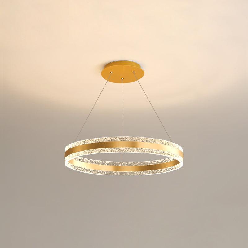 Modern Circle LED Chandelier-DWHOME