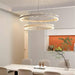 Modern Circle LED Chandelier-DWHOME