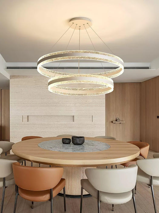 Modern Circle LED Chandelier.