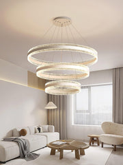Modern Circle LED Chandelier-DWHOME
