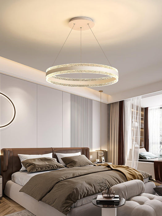 Modern Circle LED Chandelier.