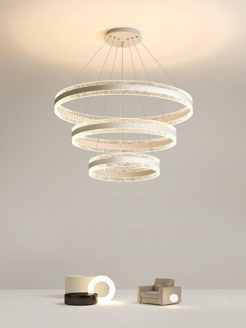 Modern Circle LED Chandelier-DWHOME