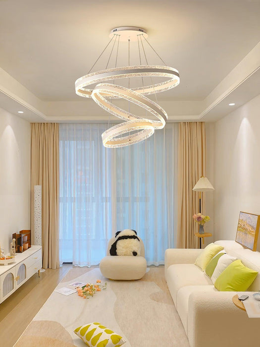 Modern Circle LED Chandelier.