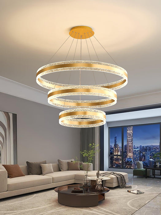 Modern Circle LED Chandelier.