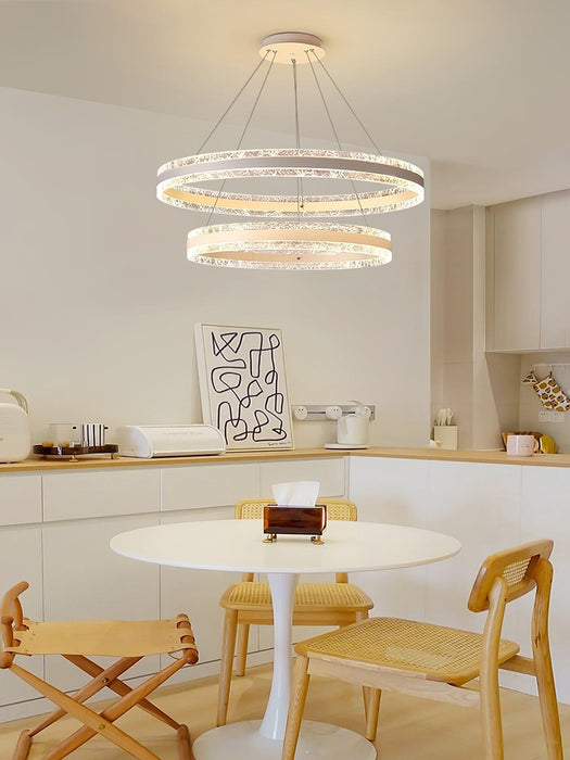 Modern Circle LED Chandelier.