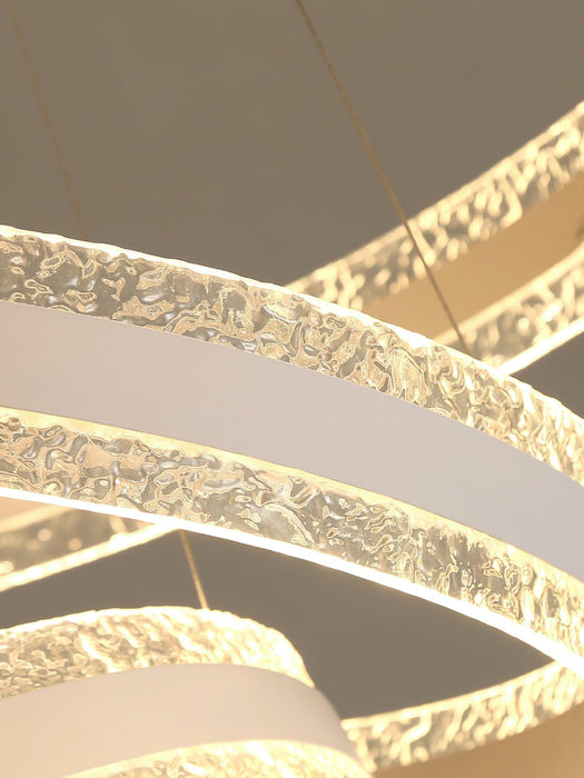Modern Circle LED Chandelier-DWHOME