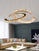 Modern Crystal Double C Chandelier - DWHOME