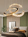 Modern Crystal Double C Chandelier - DWHOME