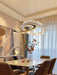 Modern Crystal Double C Chandelier - DWHOME