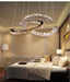 Modern Crystal Double C Chandelier - DWHOME