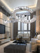 Modern Crystal Double C Chandelier - DWHOME