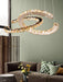 Modern Crystal Double C Chandelier - DWHOME