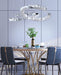 Modern Crystal Double C Chandelier - DWHOME