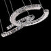 Modern Crystal Double C Chandelier - DWHOME