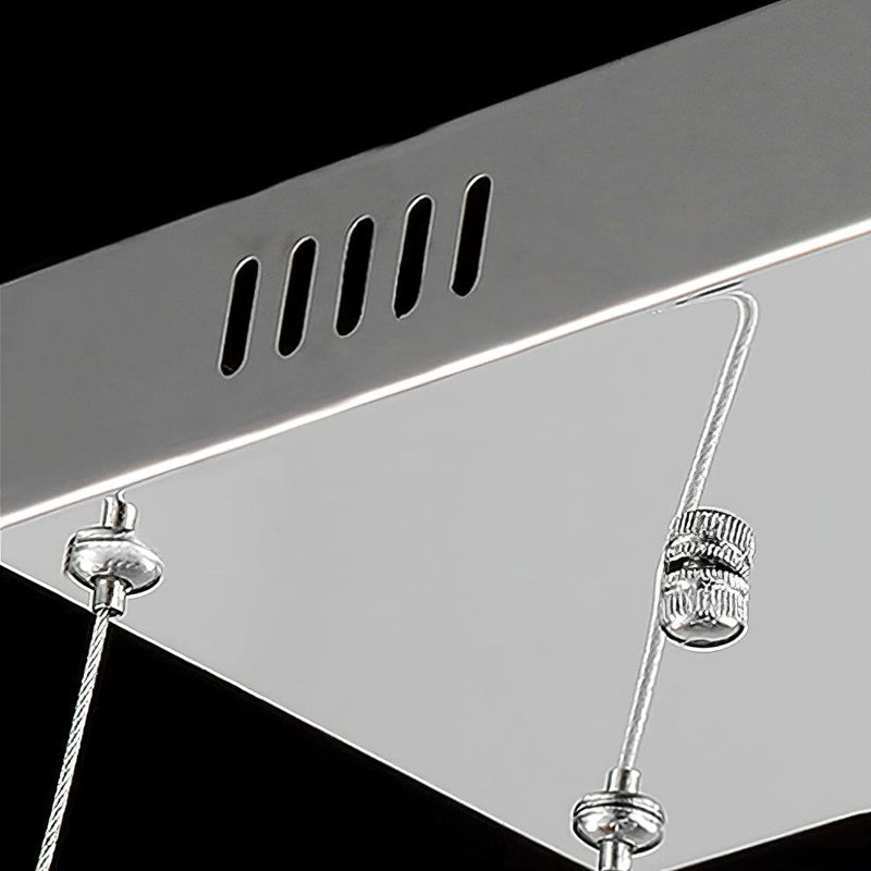 Modern Crystal Double C Chandelier-DWHOME