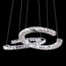 Modern Crystal Double C Chandelier - DWHOME