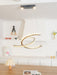 Modern Crystal Double C Chandelier - DWHOME