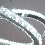 Modern Crystal Double C Chandelier-DWHOME
