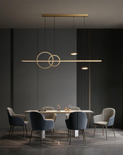 Modern Geometric Shape Chandelier-DWHOME