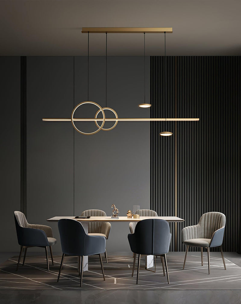 Modern Geometric Shape Chandelier-DWHOME