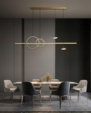 Modern Geometric Shape Chandelier-DWHOME