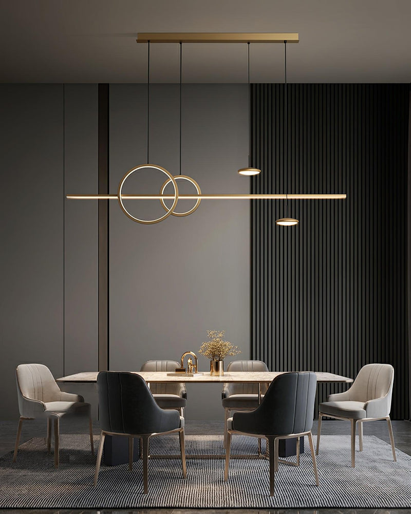 Modern Geometric Shape Chandelier-DWHOME