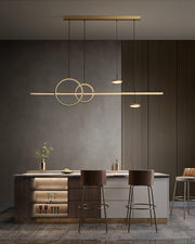 Modern Geometric Shape Chandelier-DWHOME