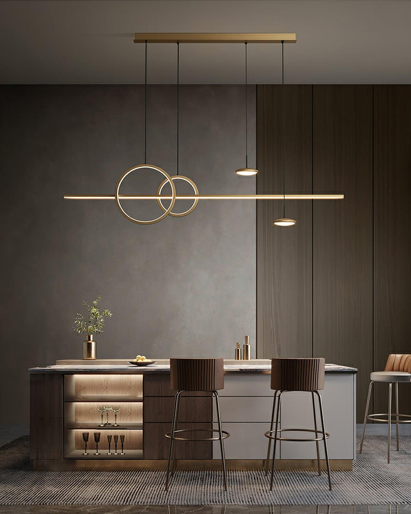 Modern Geometric Shape Chandelier-DWHOME