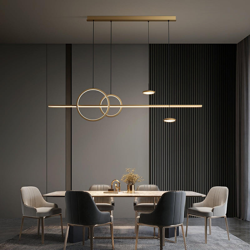 Modern Geometric Shape Chandelier-DWHOME