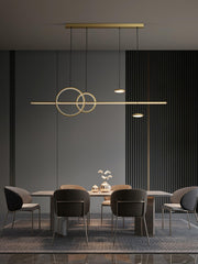 Modern Geometric Shape Chandelier-DWHOME