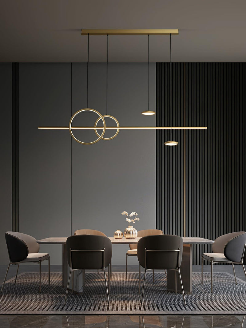 Modern Geometric Shape Chandelier-DWHOME