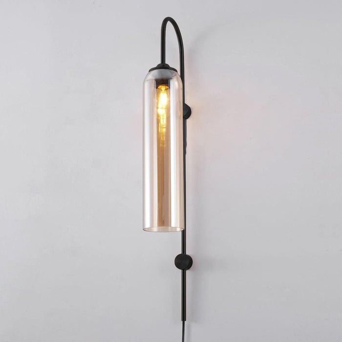 Modern Glass Plug-In Wall Lamp - Vakkerlight